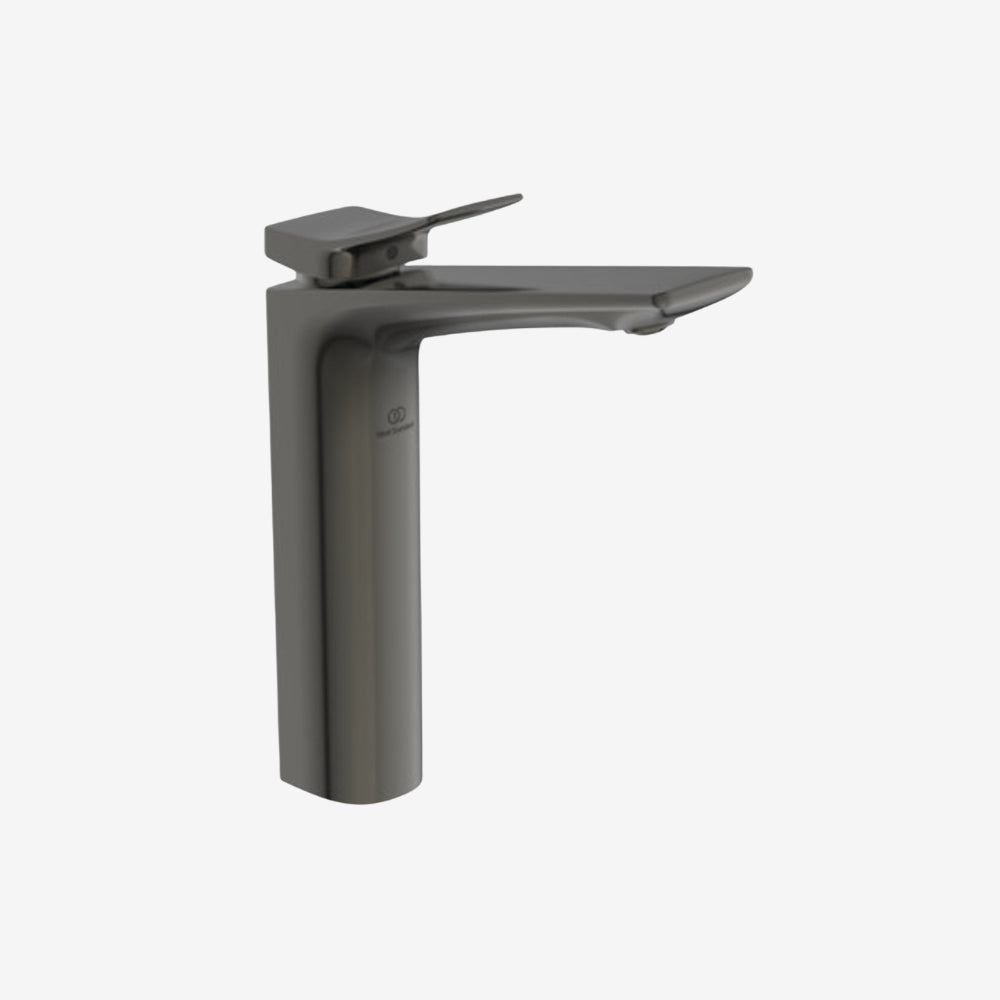 Ideal Standard Conca Brass Deck-Mounted Tall Basin Mixer 5 L/min with Pop-Up Waste 246 x 48 x 218 mm