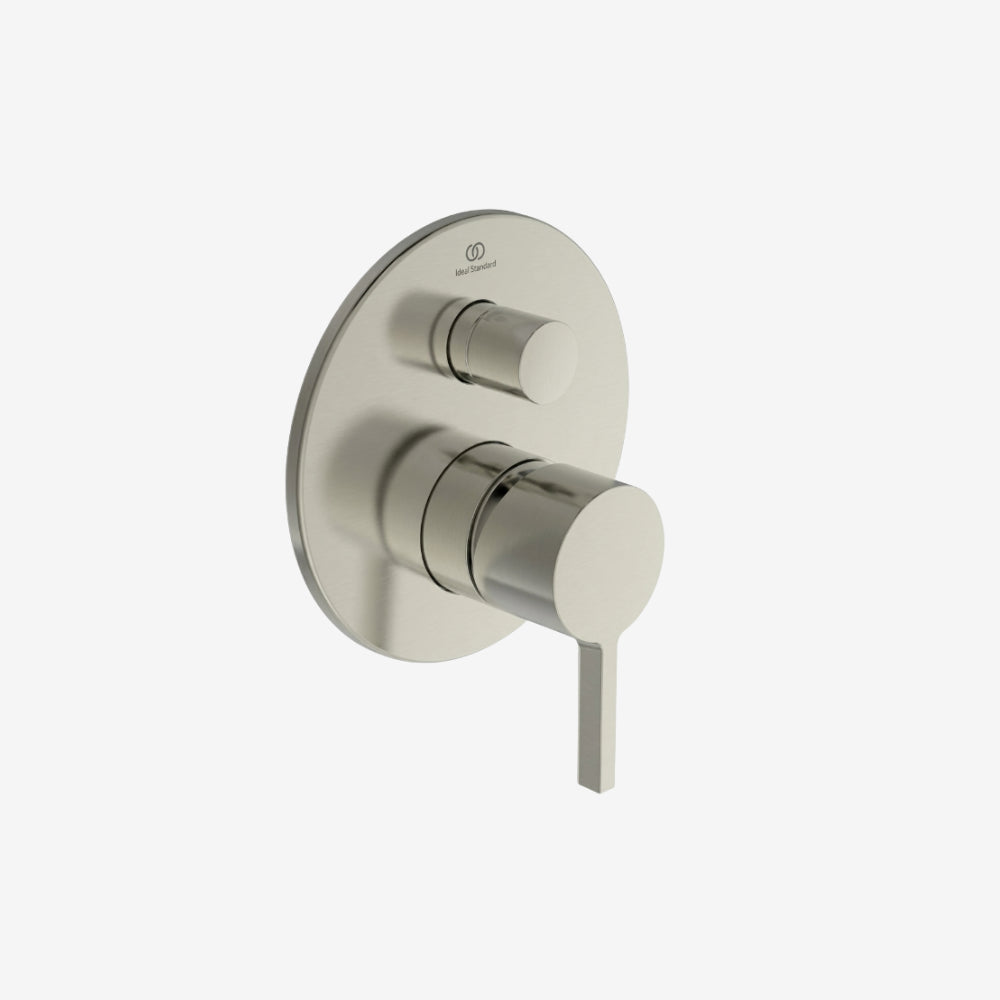 Ideal Standard Joy Round Wall Mounted Built-In Bath & Shower Mixer with Diverter 95 x 163 x 195 mm