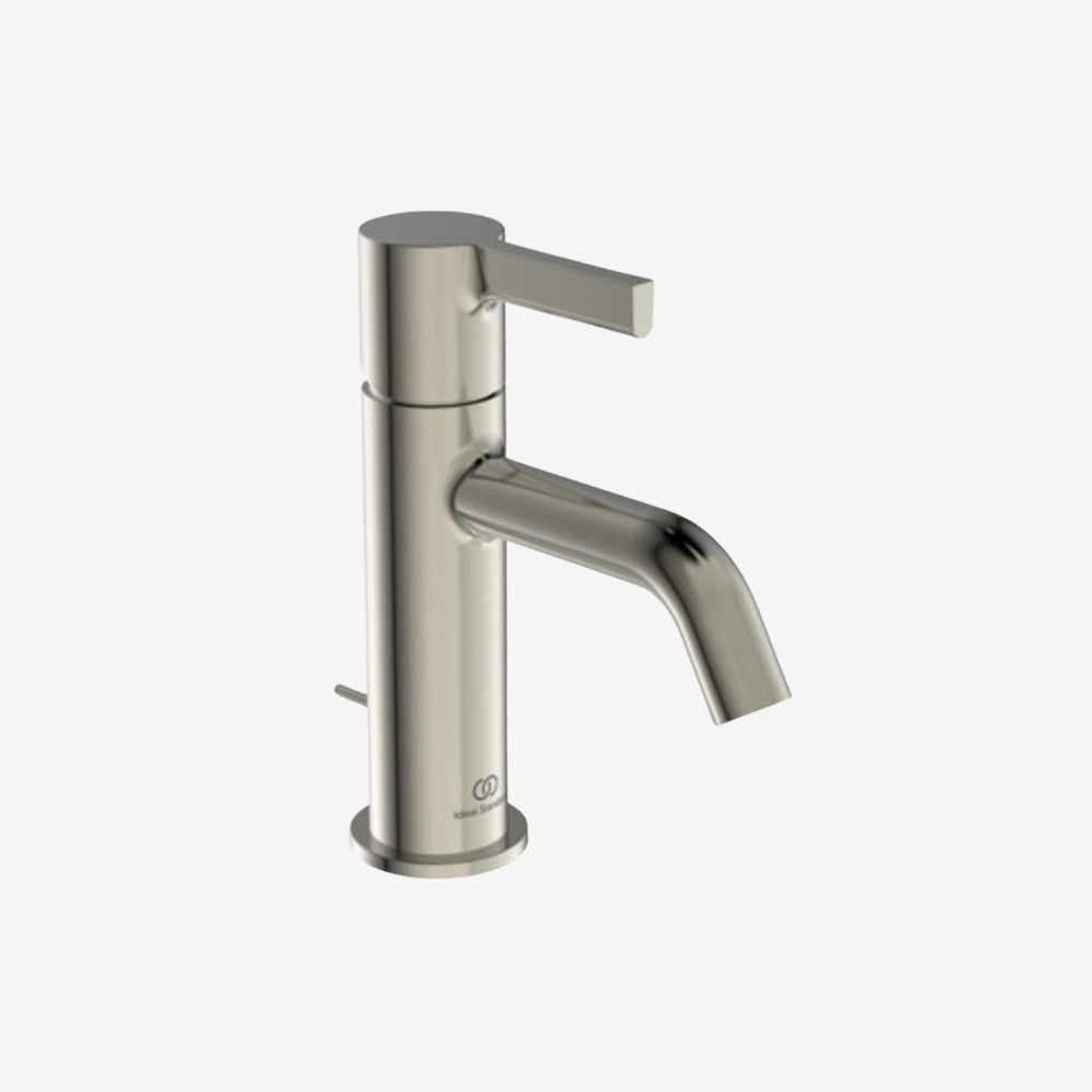 Ideal Standard Joy Solid Brass Deck-Mounted Basin Mixer with Flexible Hoses & Pop-Up Waste 159 x 48 x 168 mm