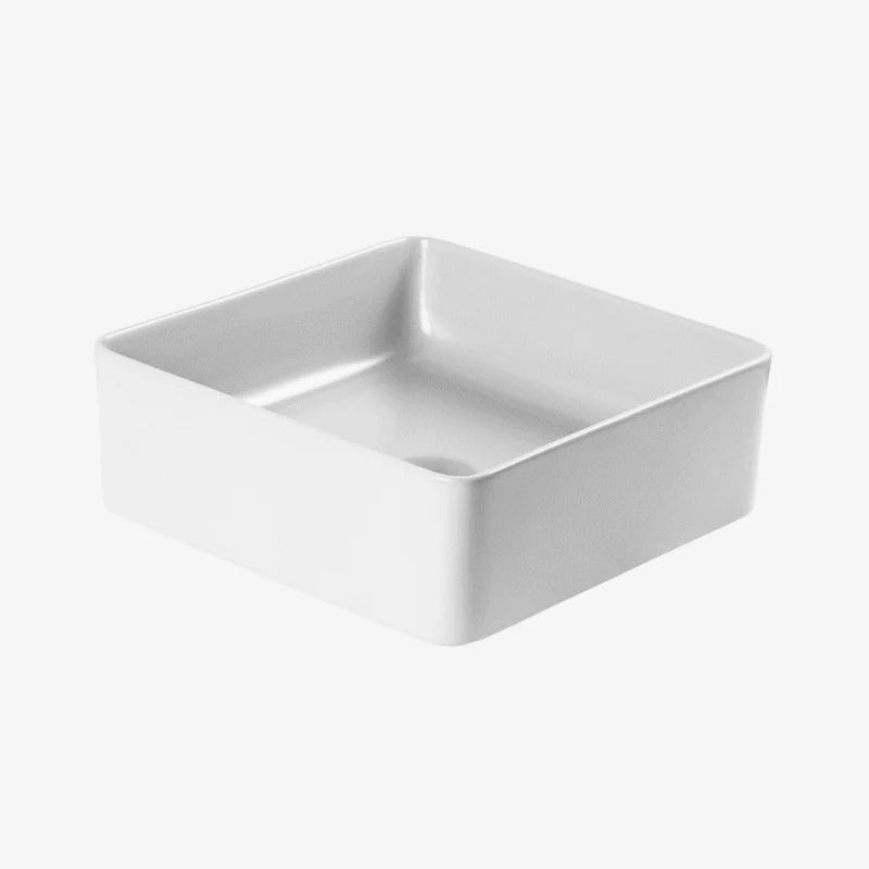 CLEA Sapphire Above-Counter Wash Basin with Pop-Up Waste 375 x 375 x 125 mm