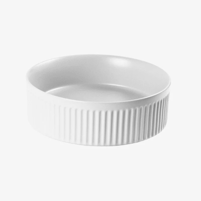 CLEA Spain Decor Round Ceramic Above-Counter Wash Basin with Pop-Up Waste 360 x 360 x 115 mm