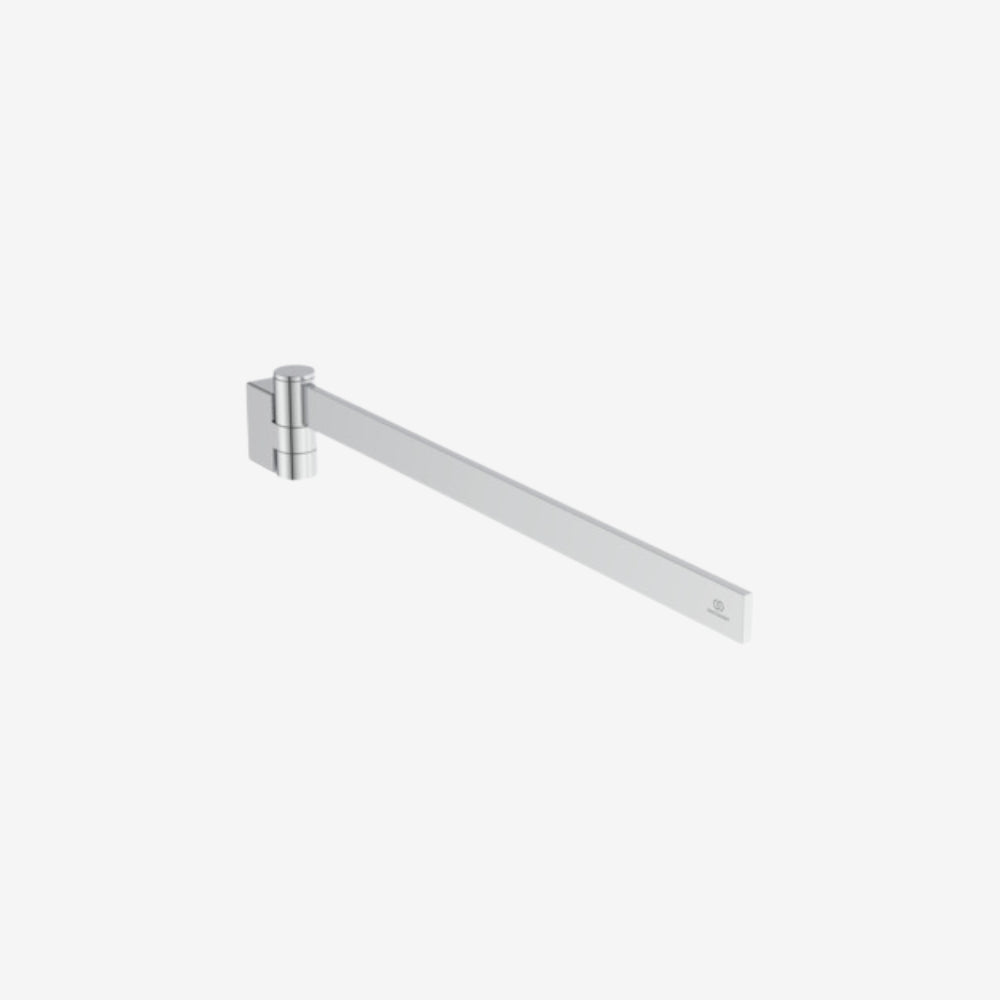 Ideal Standard Conca Metal Square Wall Mounted Single Towel Bar 450 × 45 × 21 mm