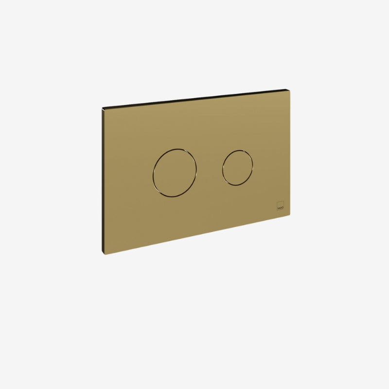 Round Button Flush Plate, Dual Flush Pneumatic