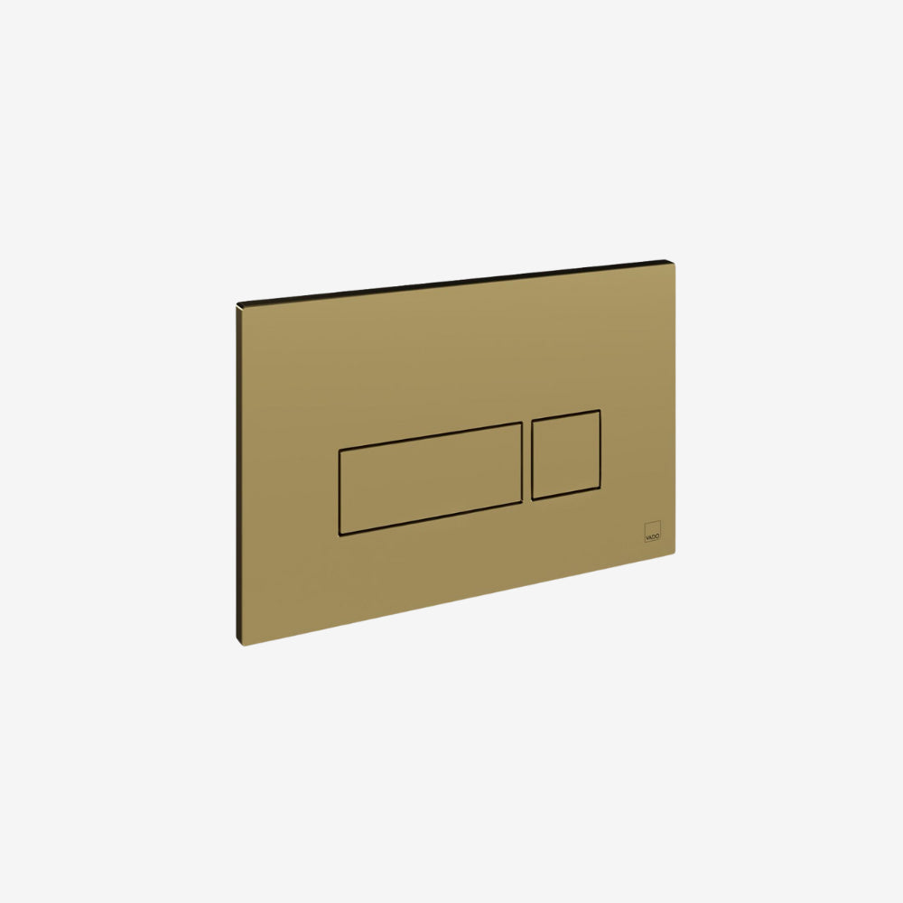 Cameo Square Button Flush Plate Dual Flush Toilet Plate