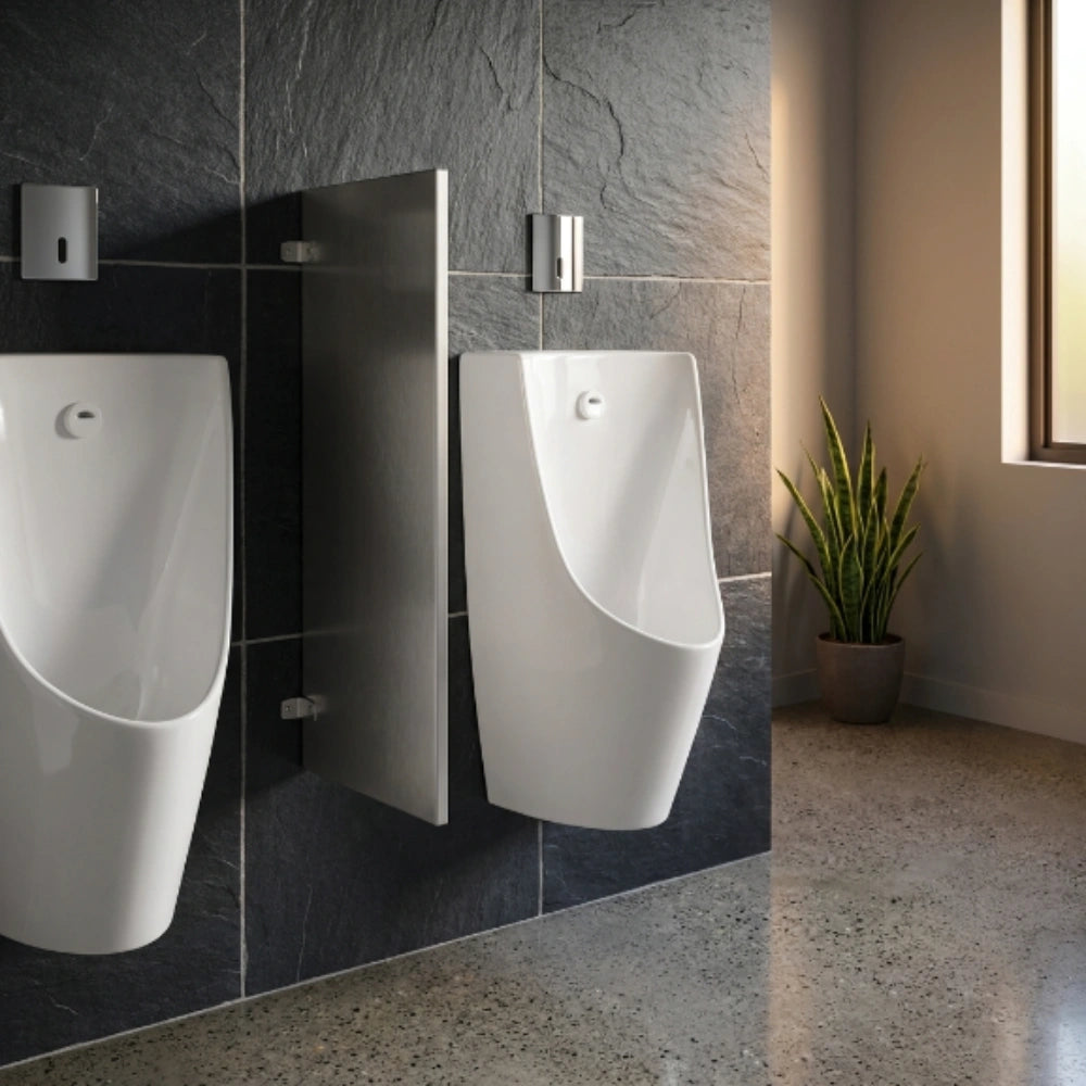 CLEA ORLENA Wall Hung Sensor Urinal with Top Inlet & Full Set Accessory 1232