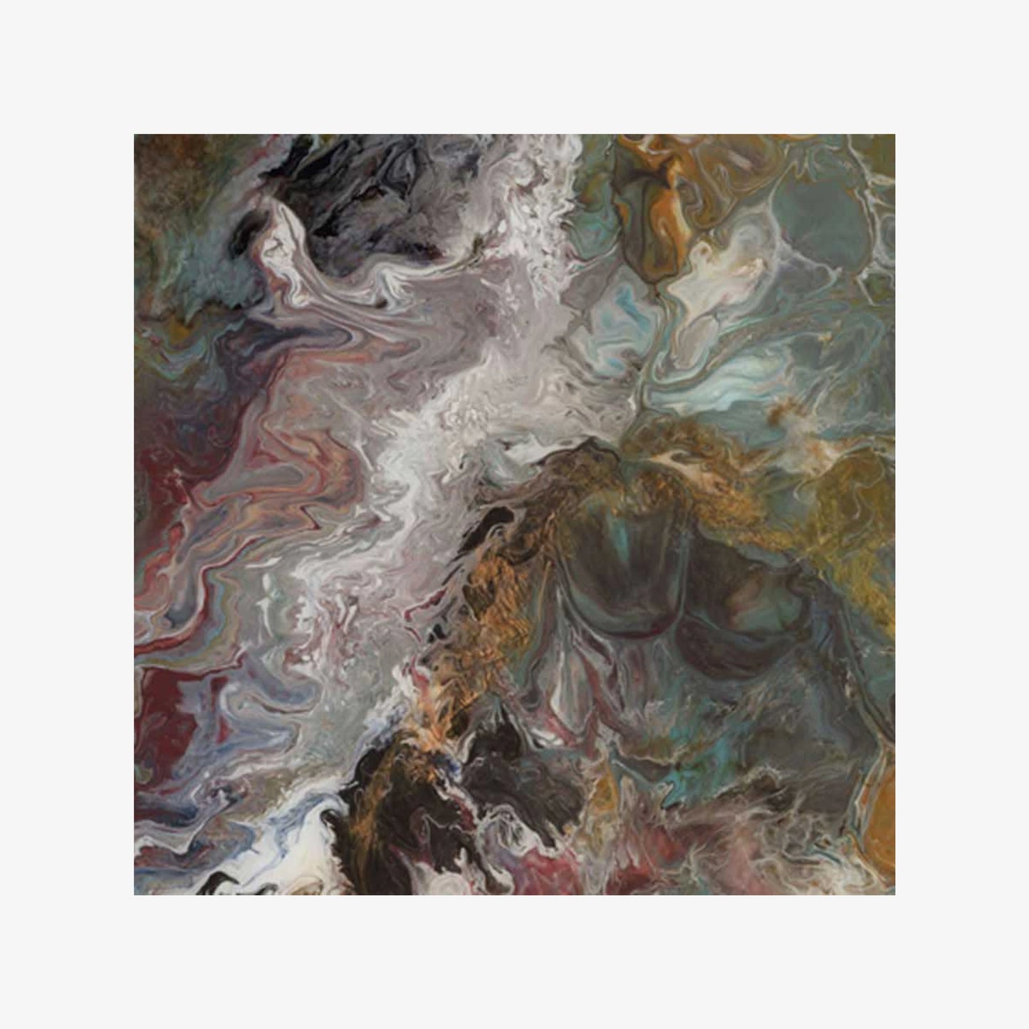 Spain Slab Fluid Multicolor Polished