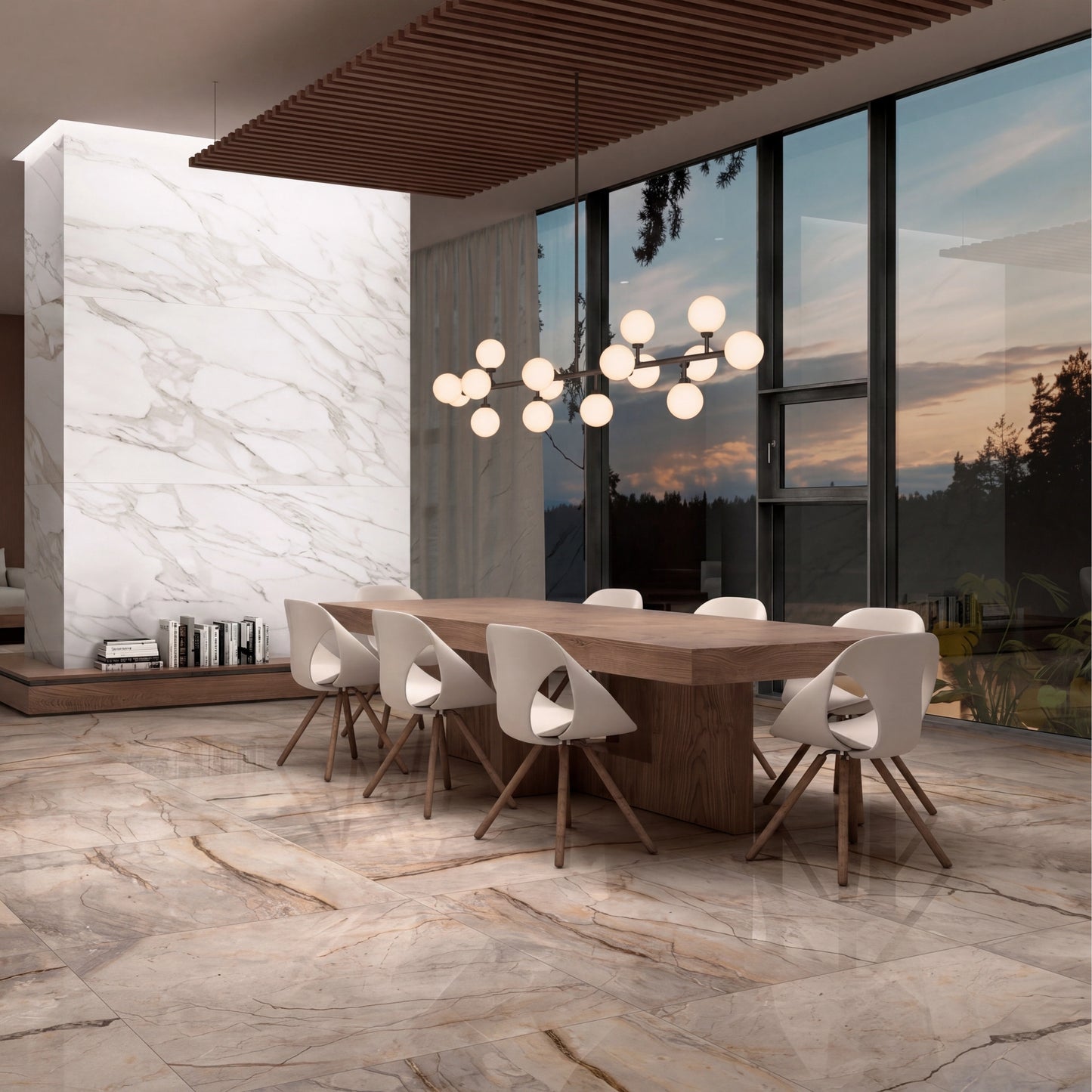 Spain Slab Wild Forest Grey Polished