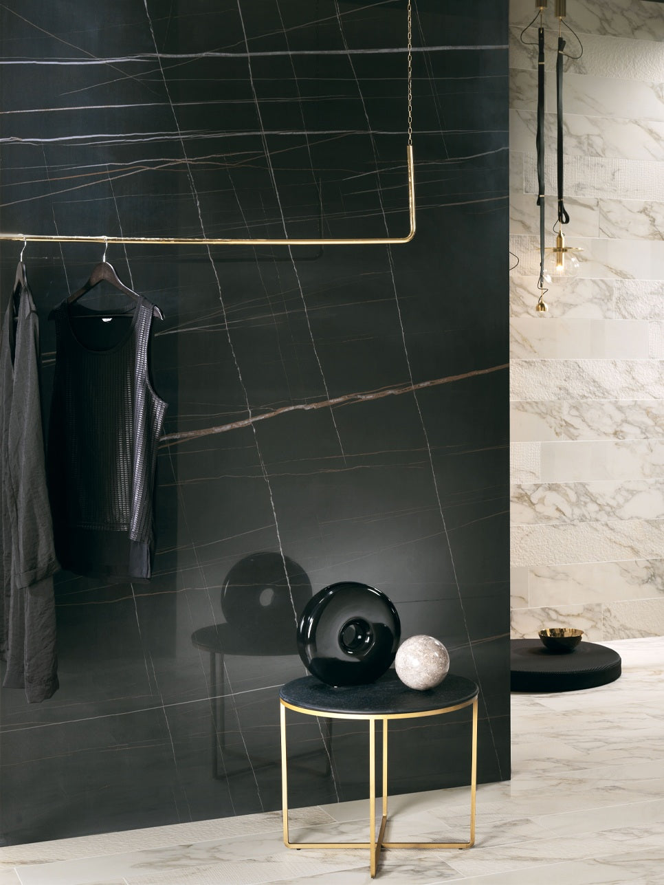 Italy Slabs Italgraniti Sahara Noir Polished