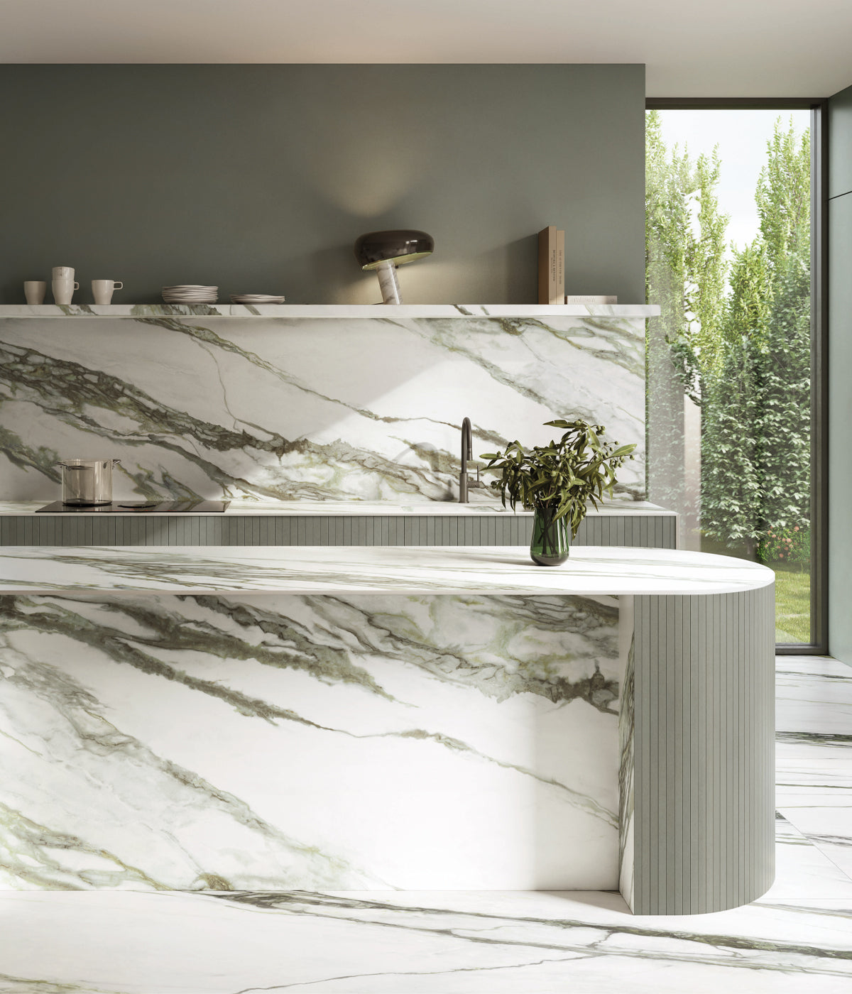 Italstone Calacatta Green Lap Polished