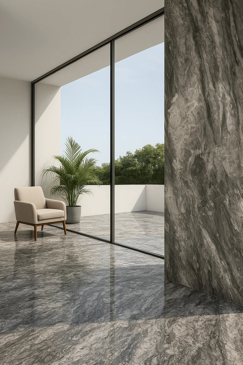 Italy Slabs Vero Bardiglio Polished