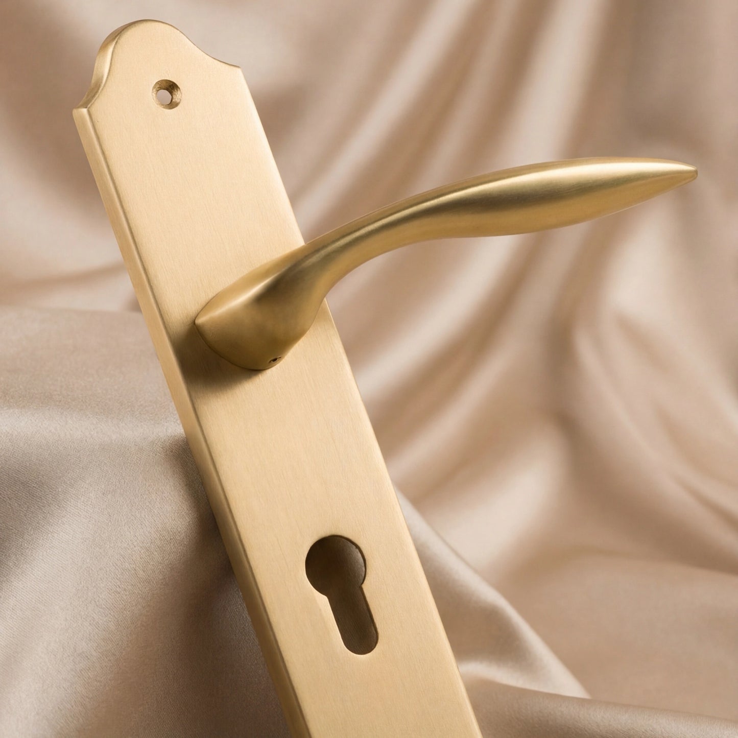 Giorgia Lever Handle on Cylinder Plate