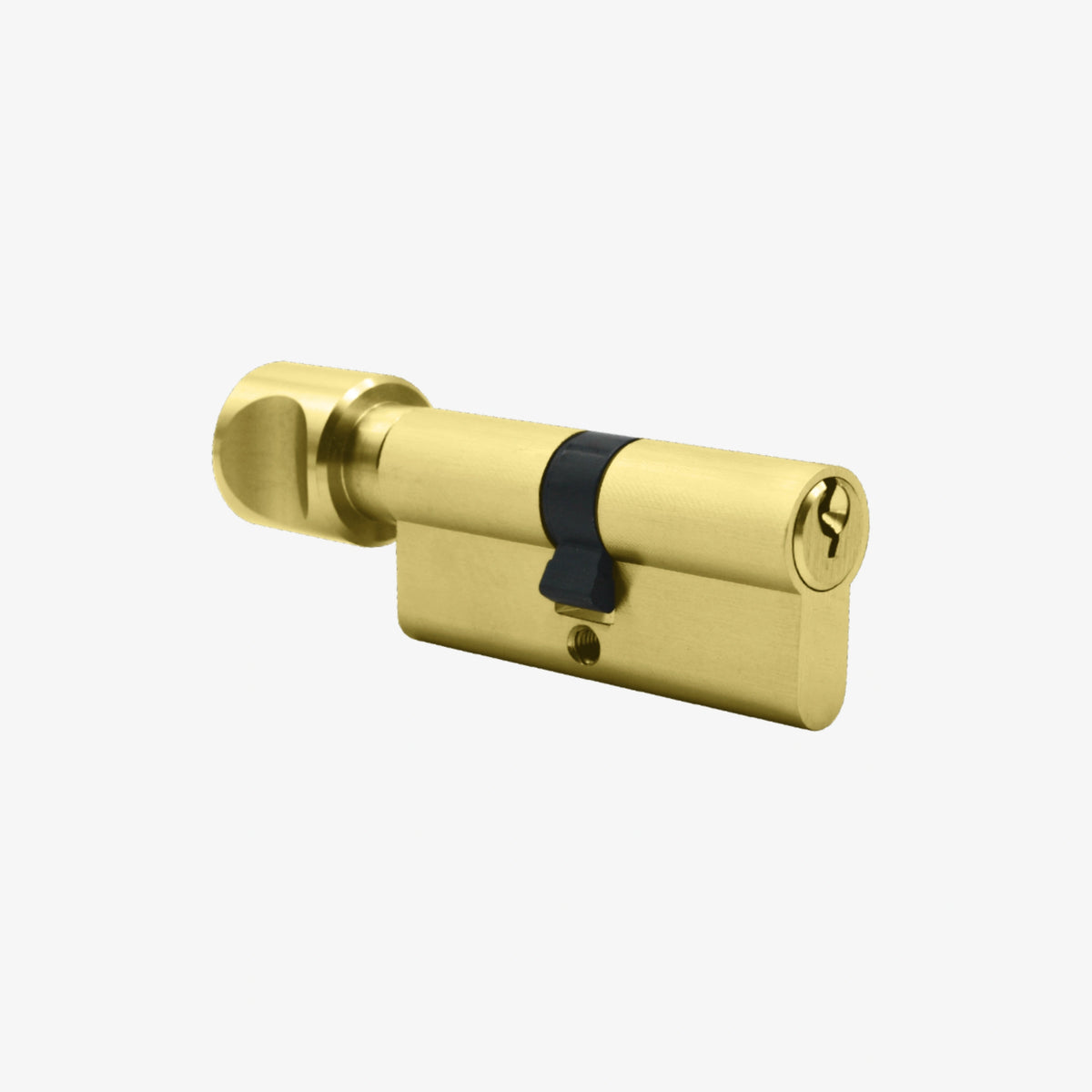 Cassario Euro Profile Knob Cylinder and Key 6 Pin, 70mm
