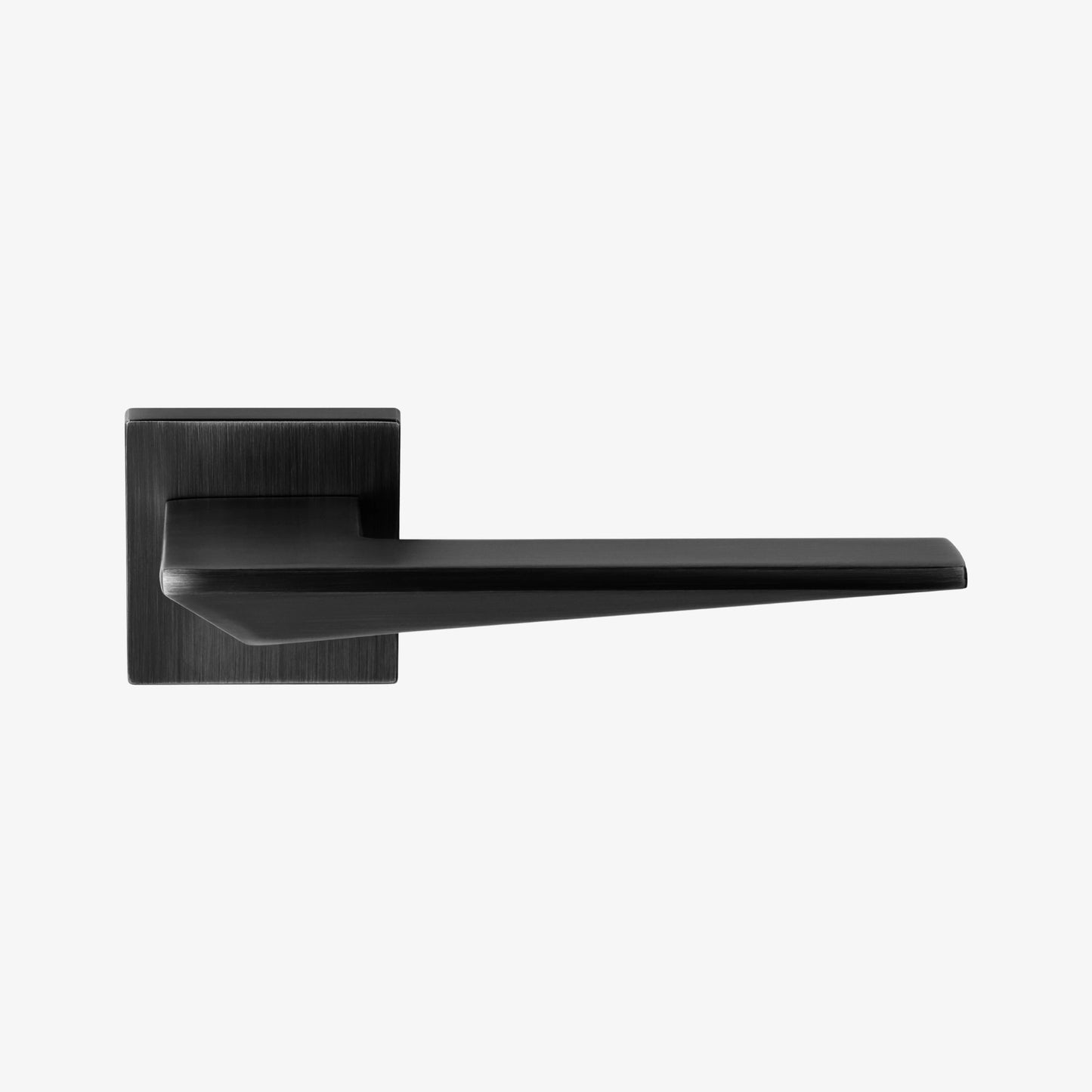 Creed Lever Handle on Round Rose & Cylinder Escutcheon