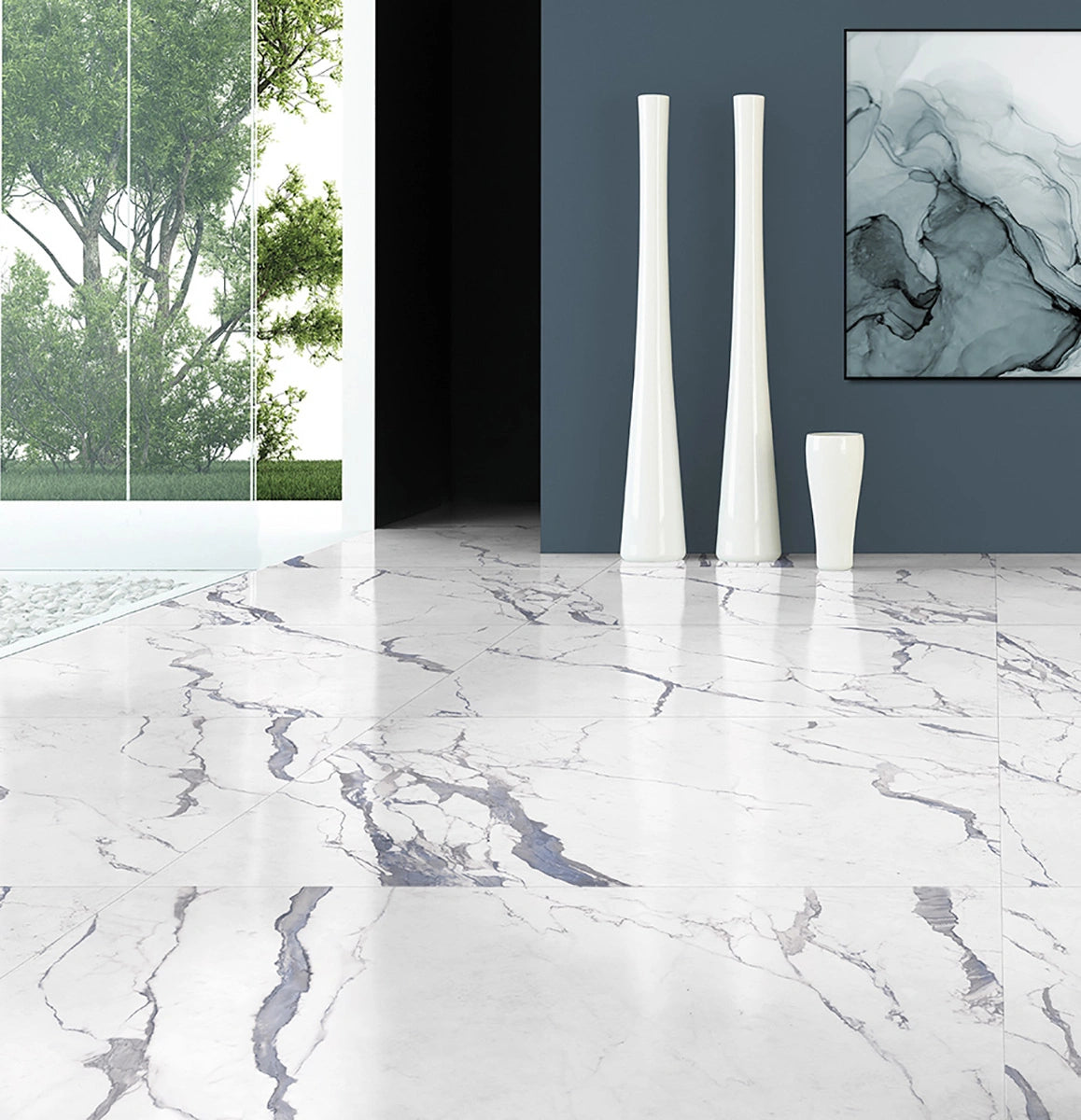 Floor Tiles EnergieKer Statuario Superiore