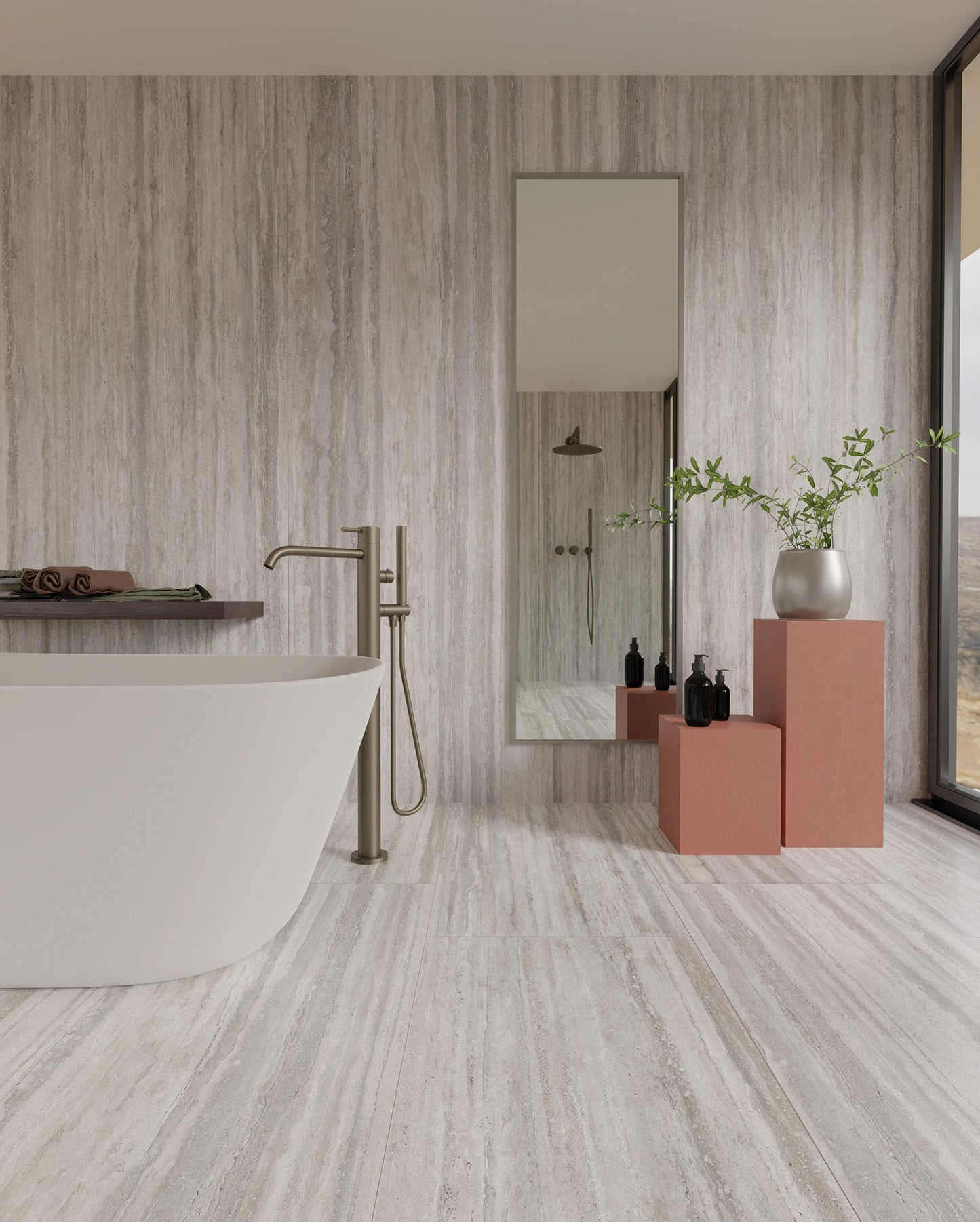 Floor Tiles EnergieKer Navona Nebulo Vein Cut Matt