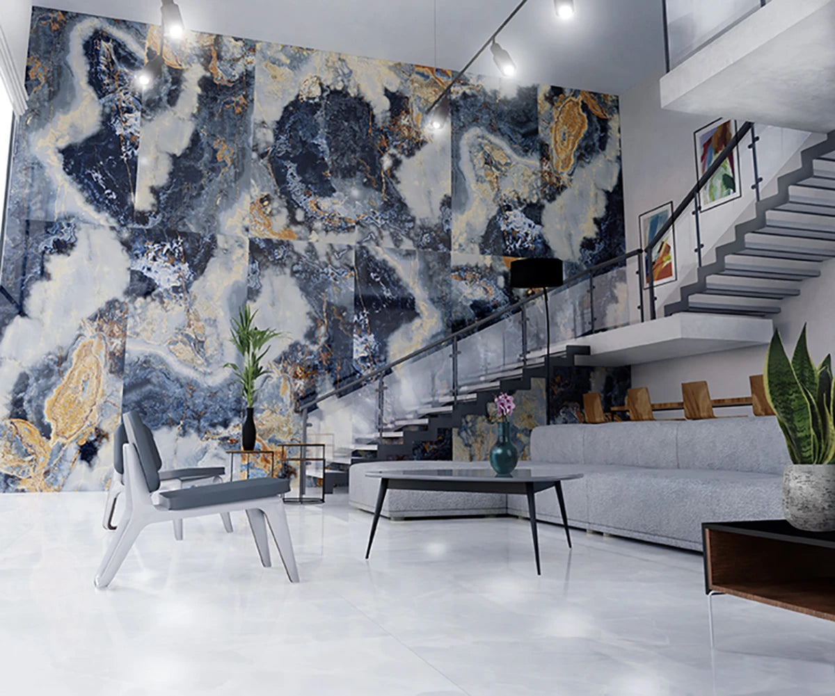 Italy Slabs EnergieKer Eternal Blue Polished