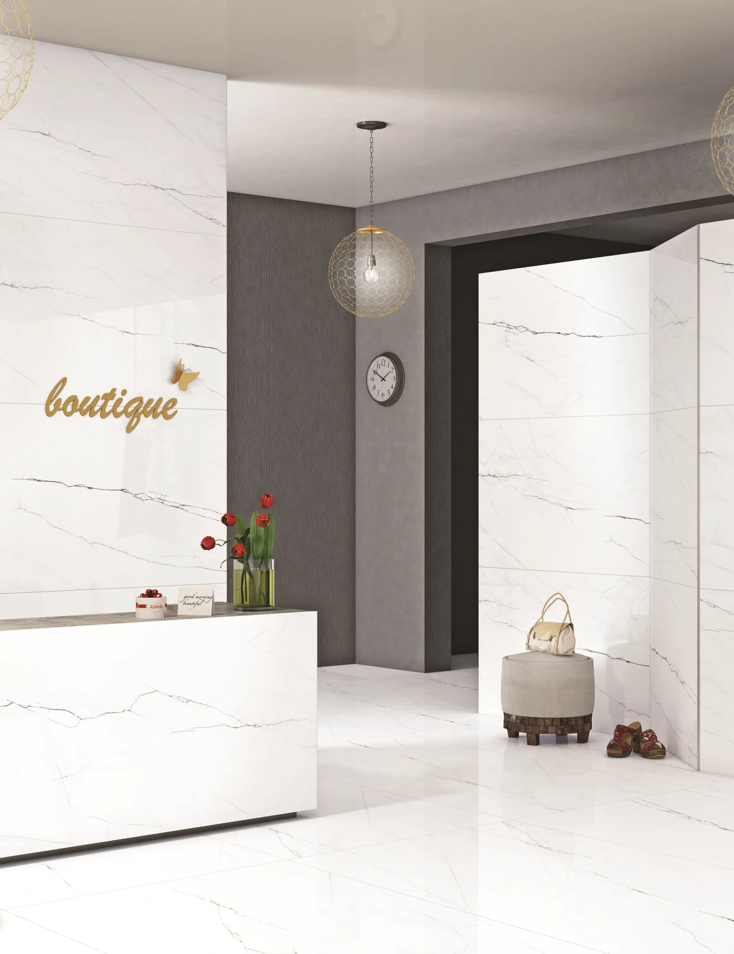 Indian Slabs Vero Screpolato Nero Glossy