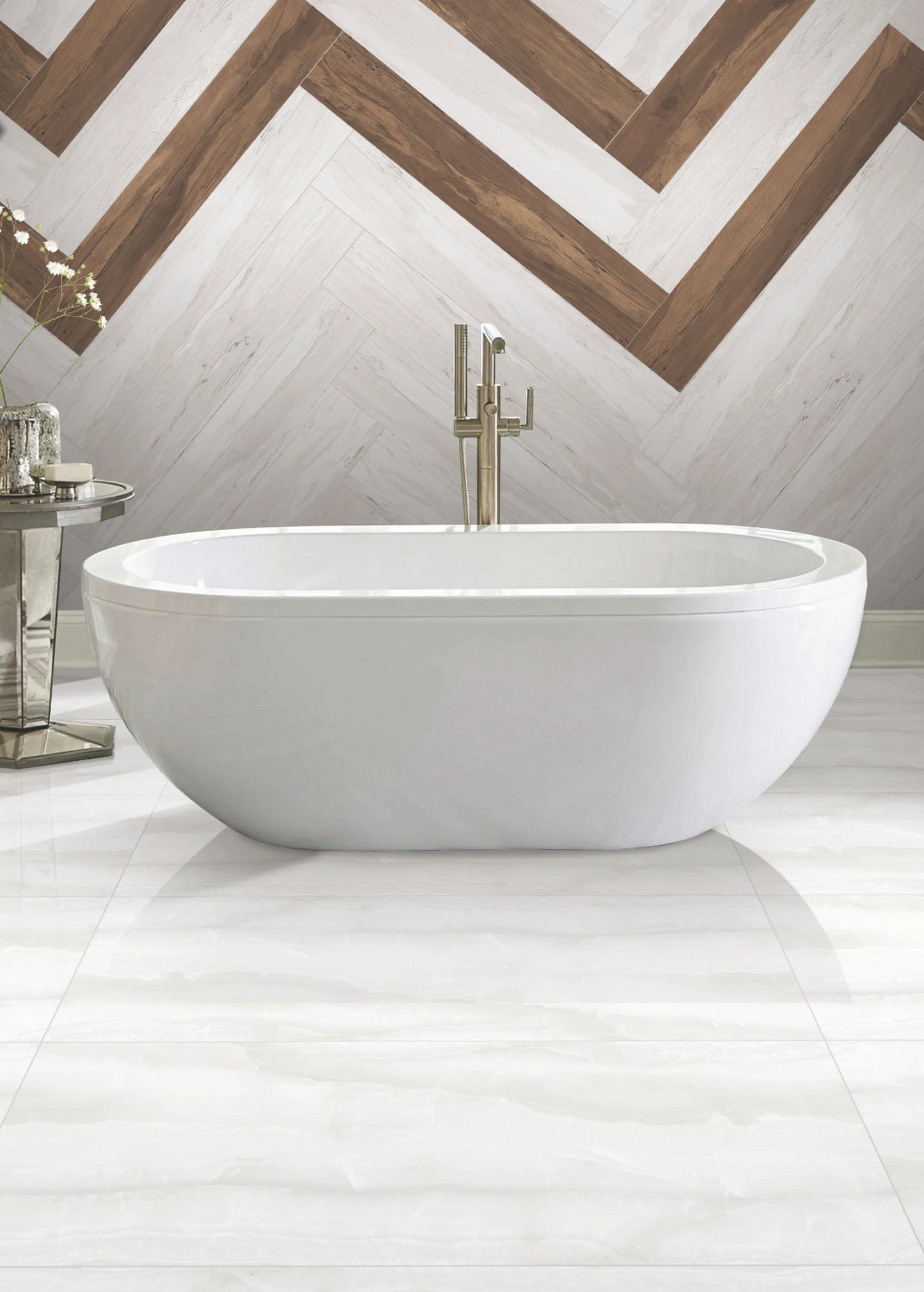 Indian Slabs Vero Onyx White Glossy