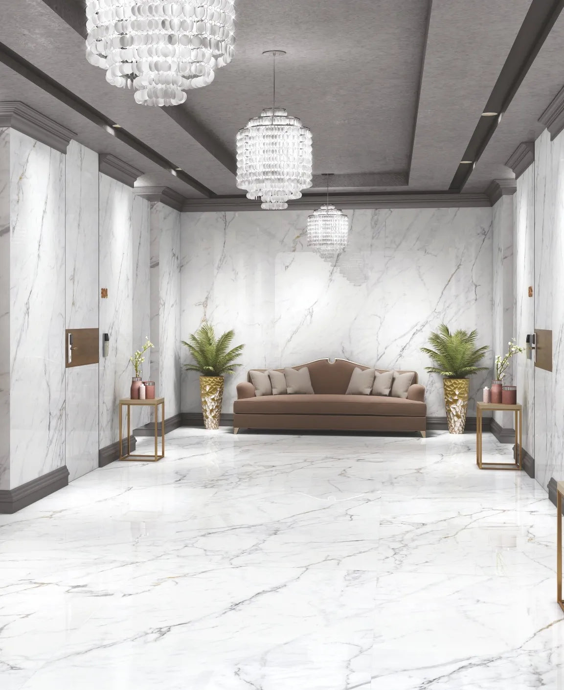 Indian Floor Tiles Vero Statuario Nex Glossy