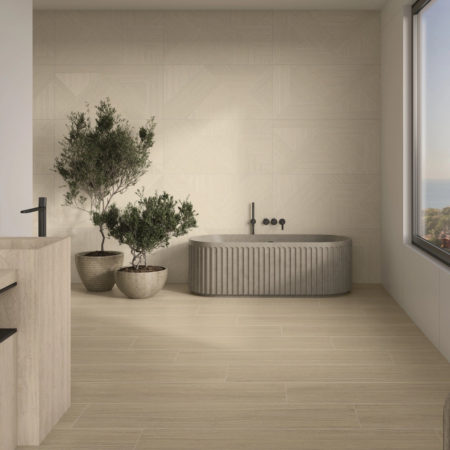 STN Spain Floor Tiles Kyndal Blonde Matt