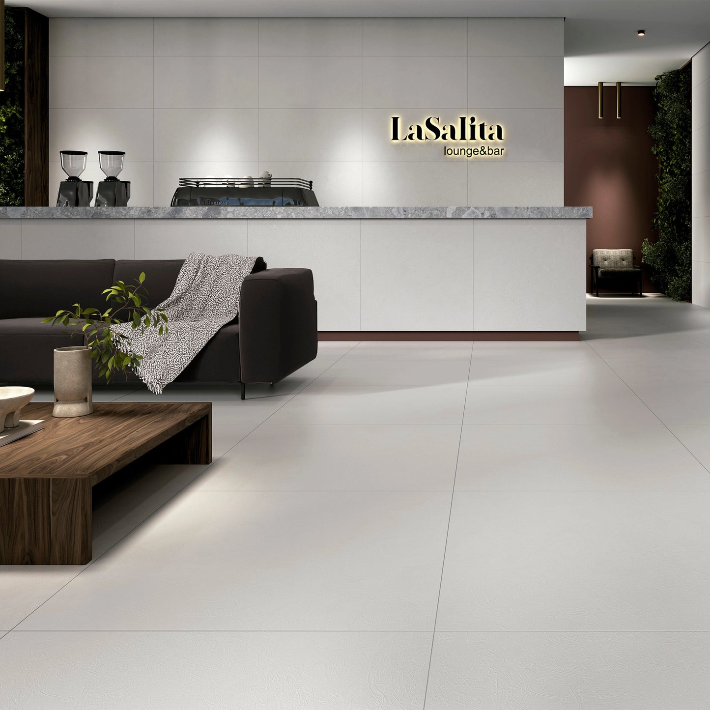 STN Spain Floor Tiles Phase Grey Matt