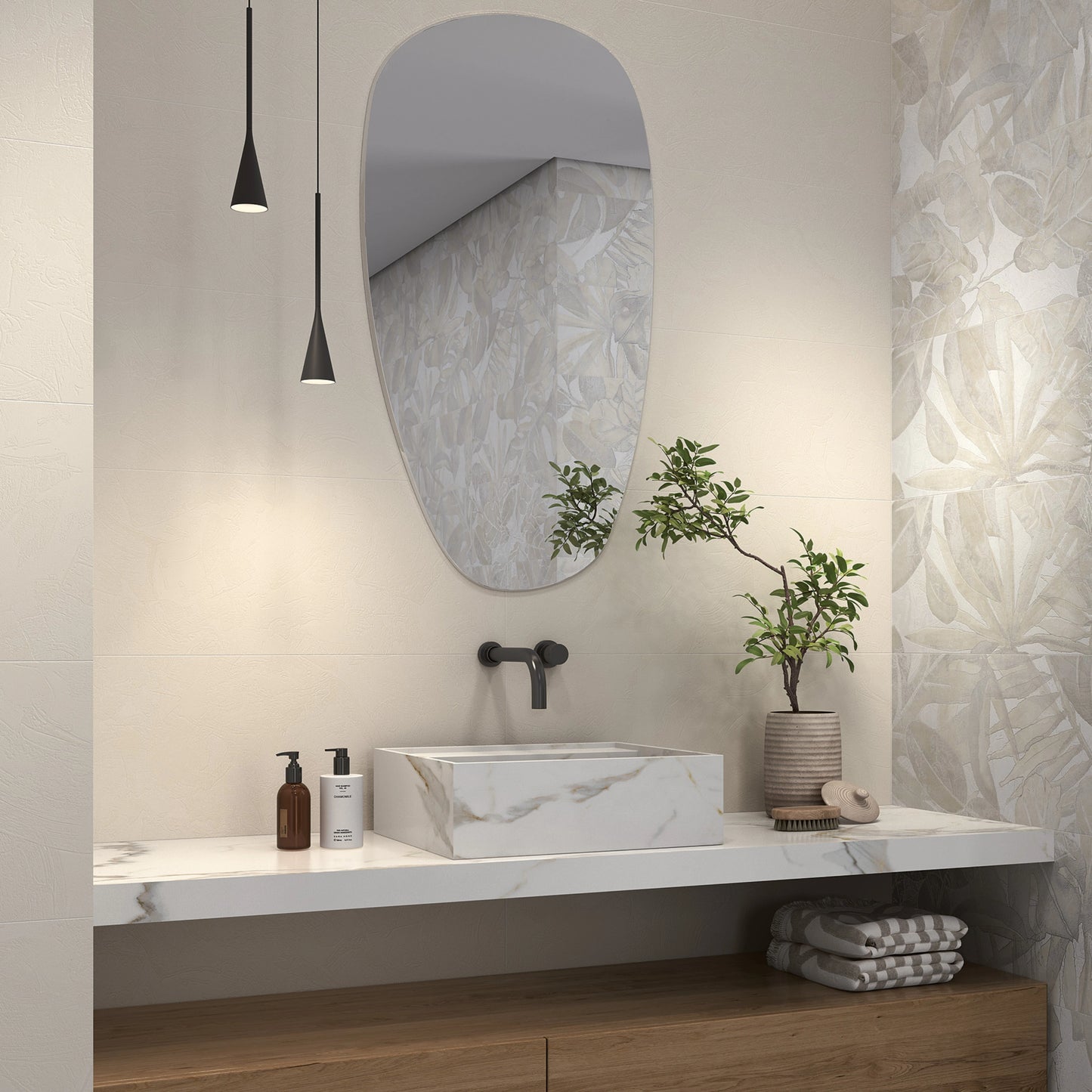 STN Spain Floor Tiles Phase Ivory Matt
