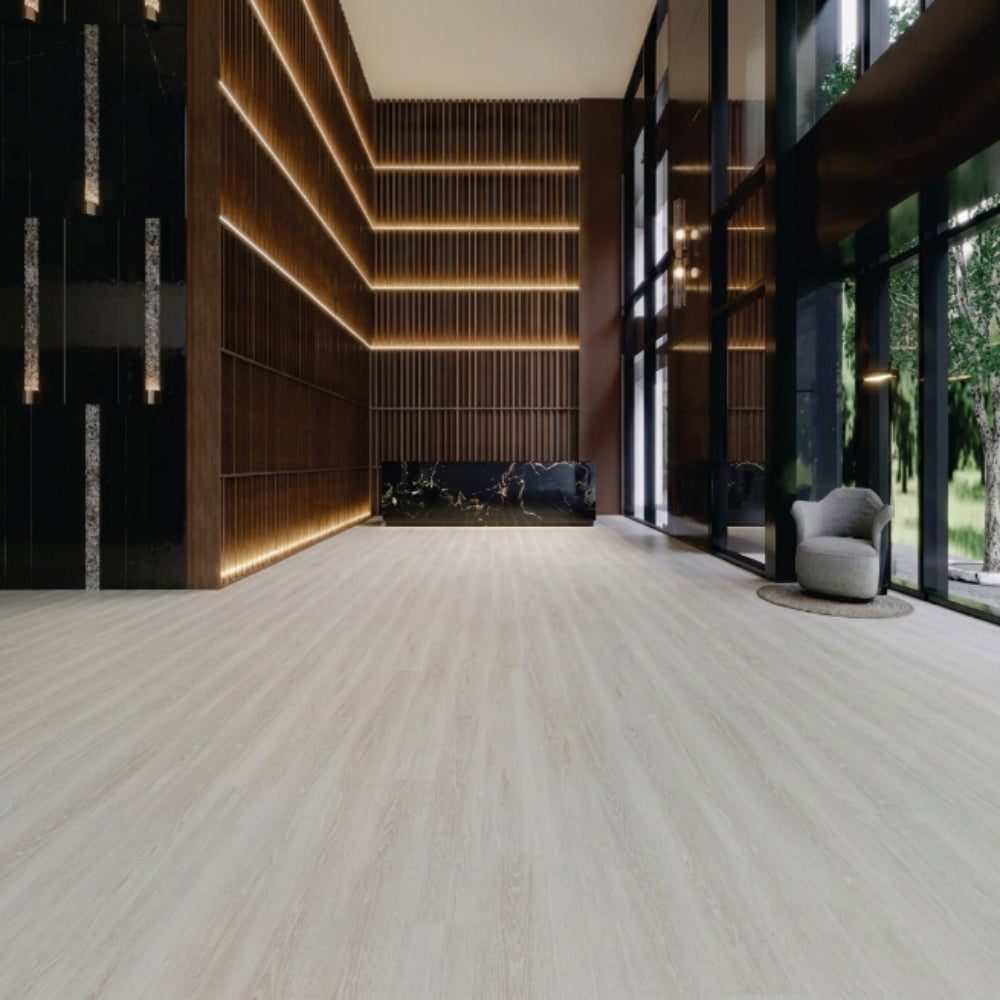 SPC Flooring Straight Planks – Nimbus Gray | 1220x181x5.0mm