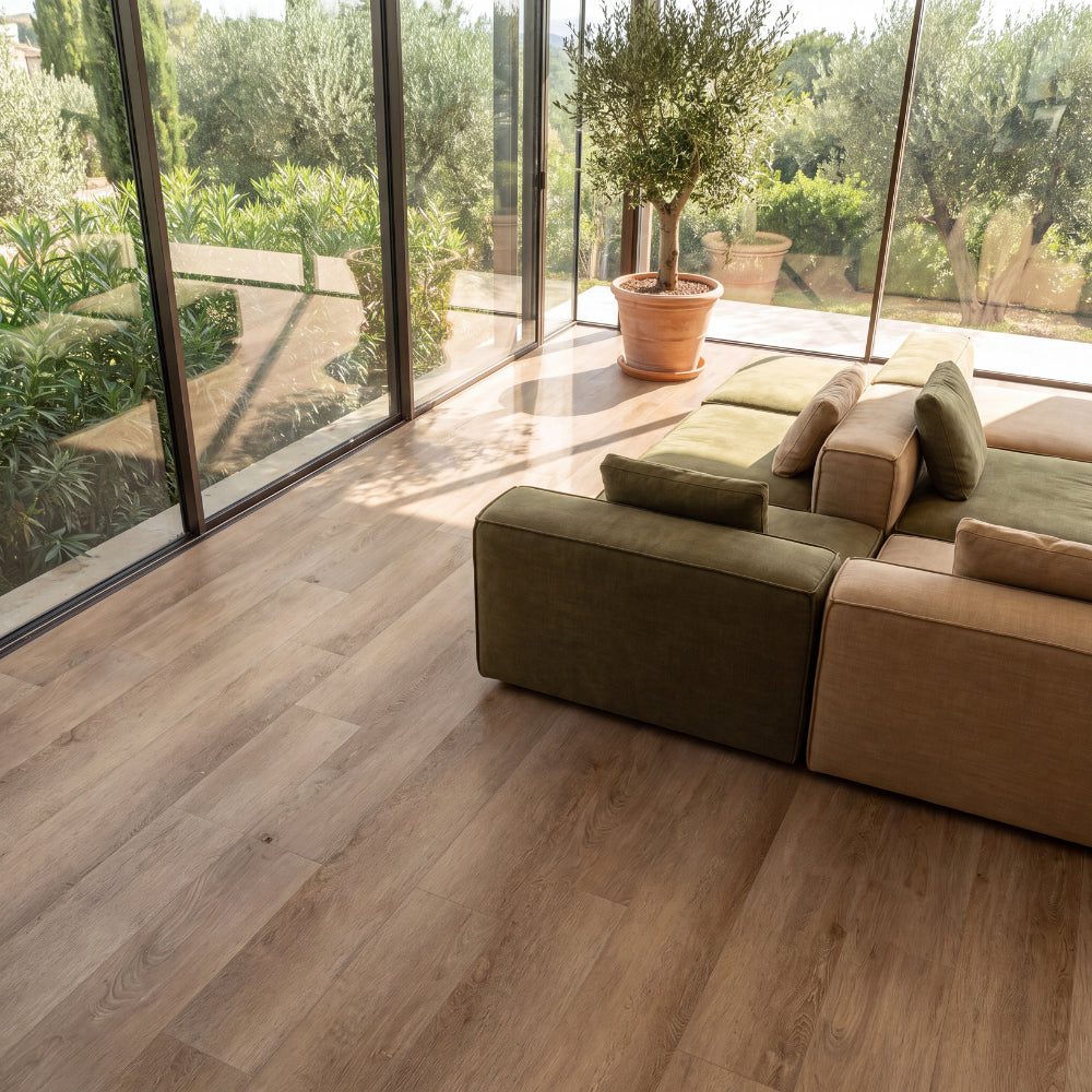 LVT Flooring Straight Planks – Olive Gray | 1220x180x4.0mm