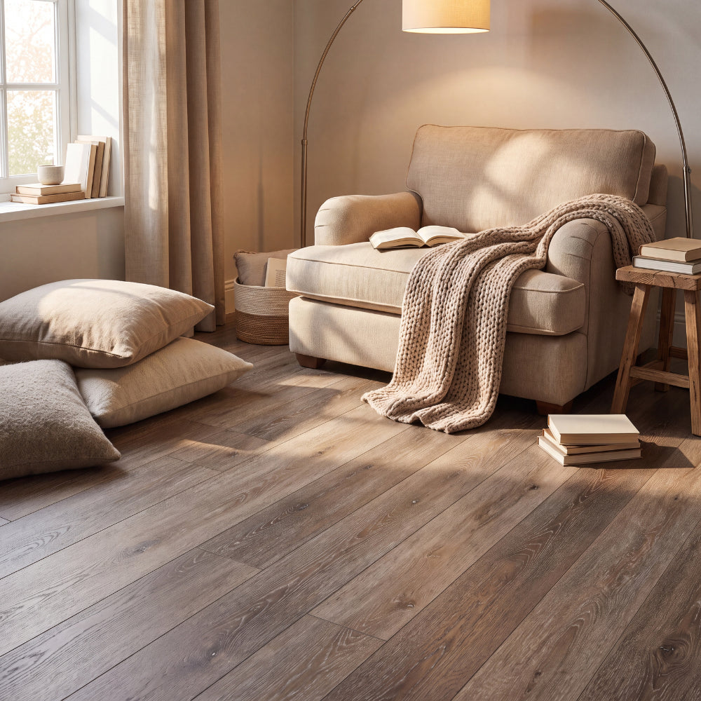 LVT Flooring Straight Planks – Omni Oak | 1220x180x4.0mm