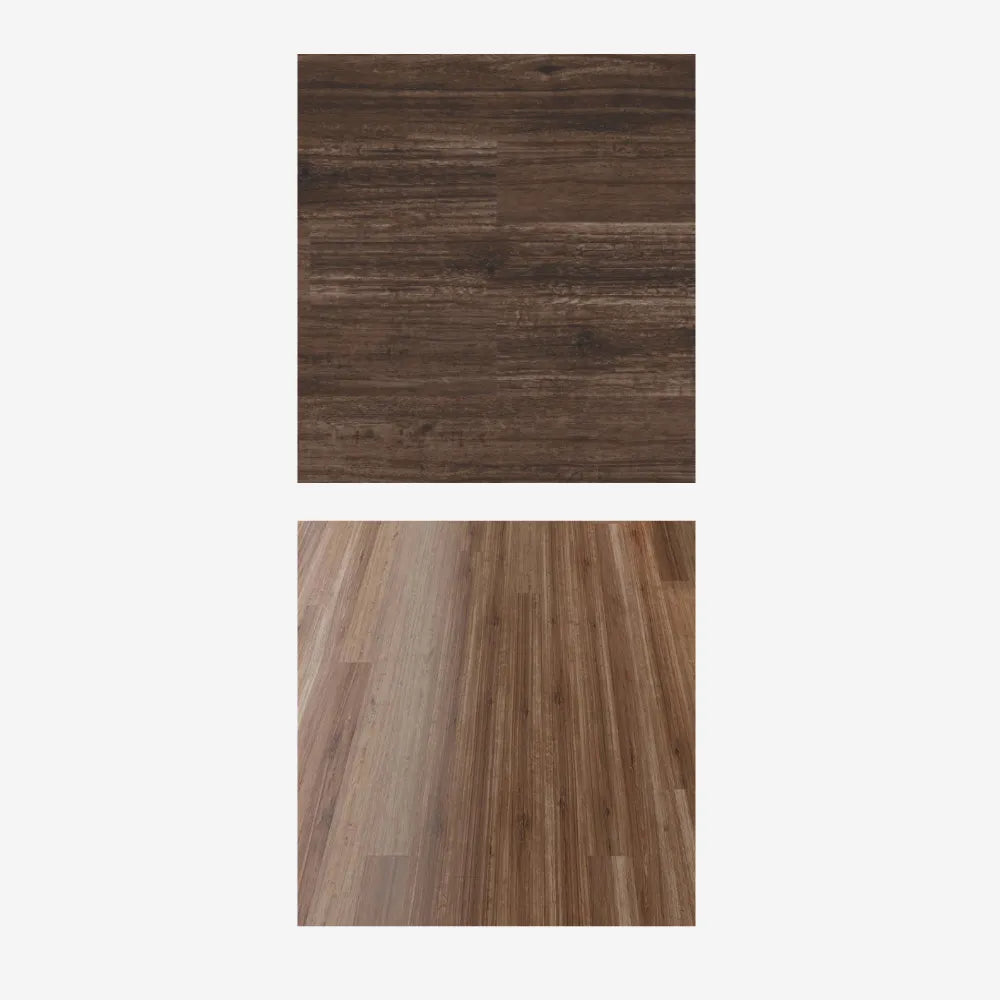 LVT Flooring Straight Planks - Oxford Brown