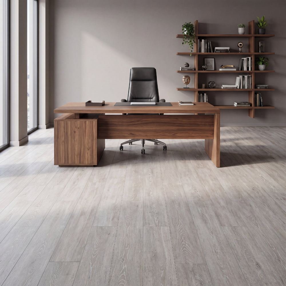 LVT Flooring Straight Planks – White Wash | 1220x180x4.0mm
