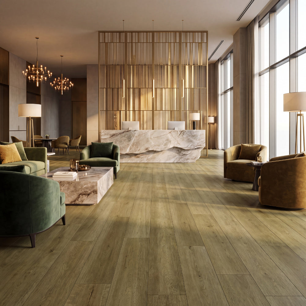 LVT Flooring Straight Planks – Pista Green | 1220x180x4.0mm