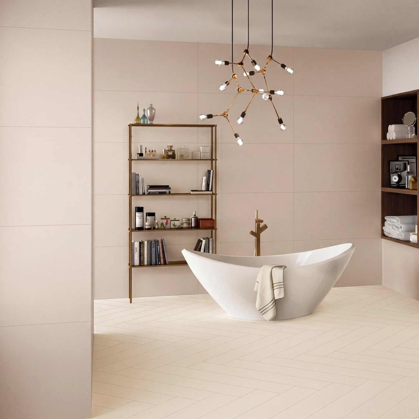 Italy Floor Tiles Keope Element Design Ivory Natural