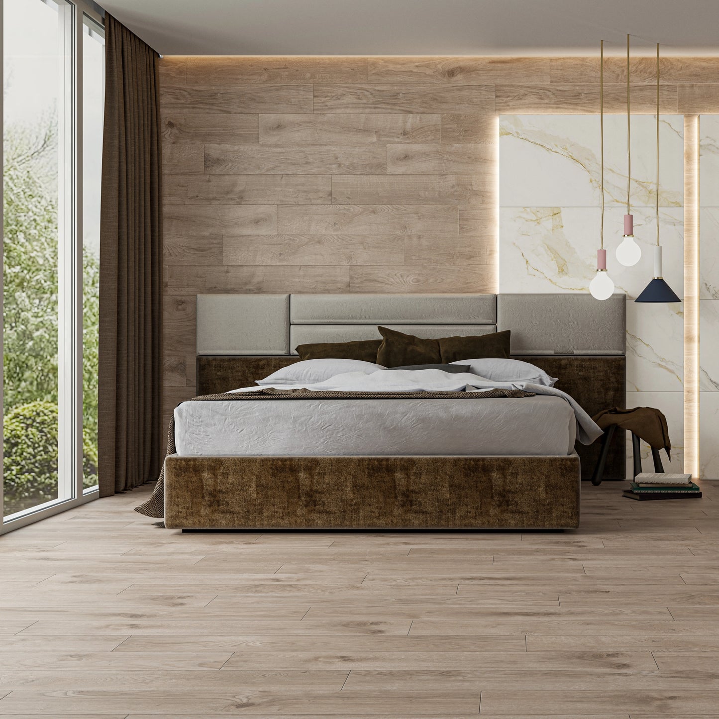 Spain Floor Tiles Nordbon Nogal Matt