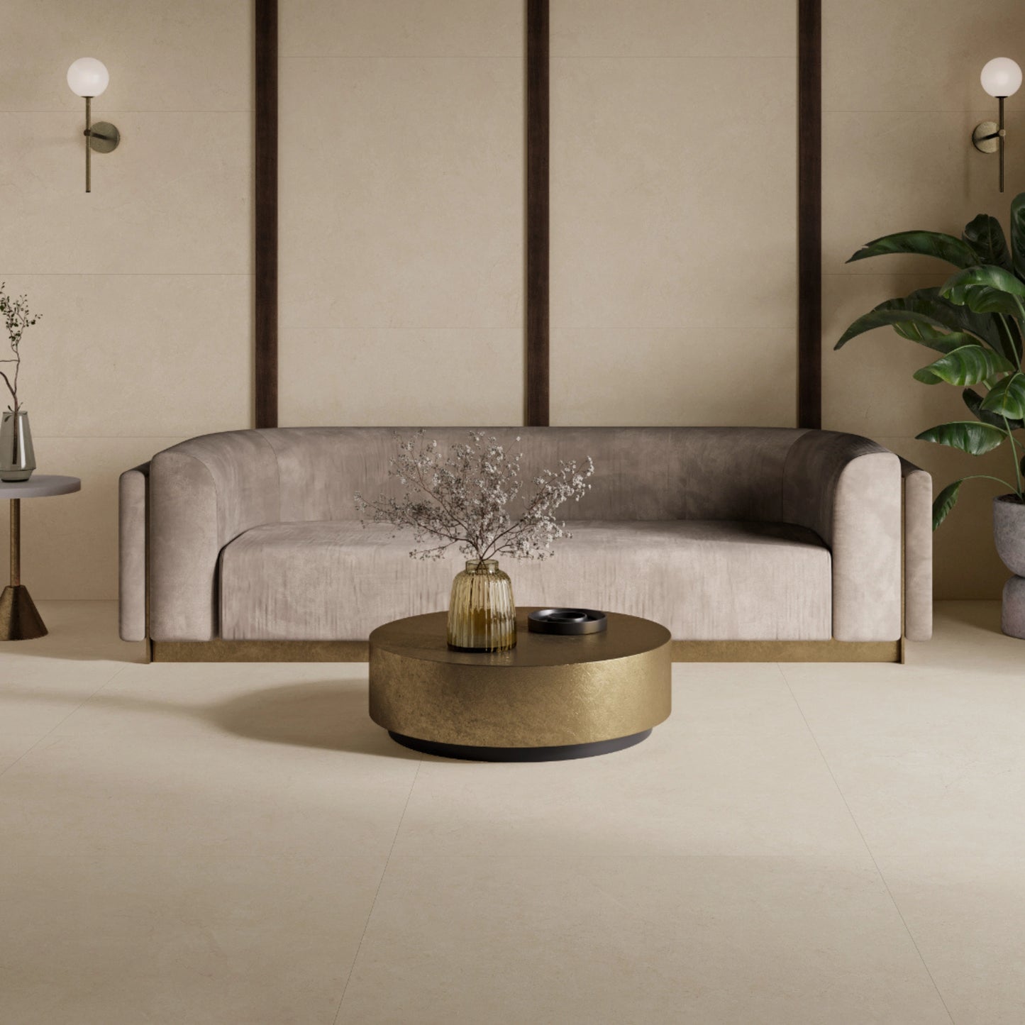 Spain Floor Tiles Lucca Marfil Matt