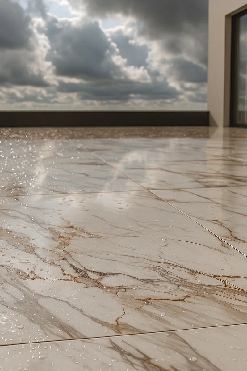 Italy Slabs Vero Light Red Calacatta Polish