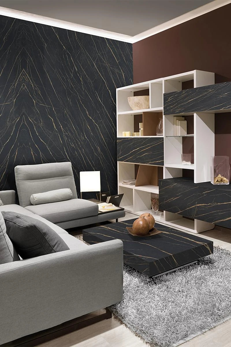 Italy Slabs Vero Portoro Bookmatch Polished