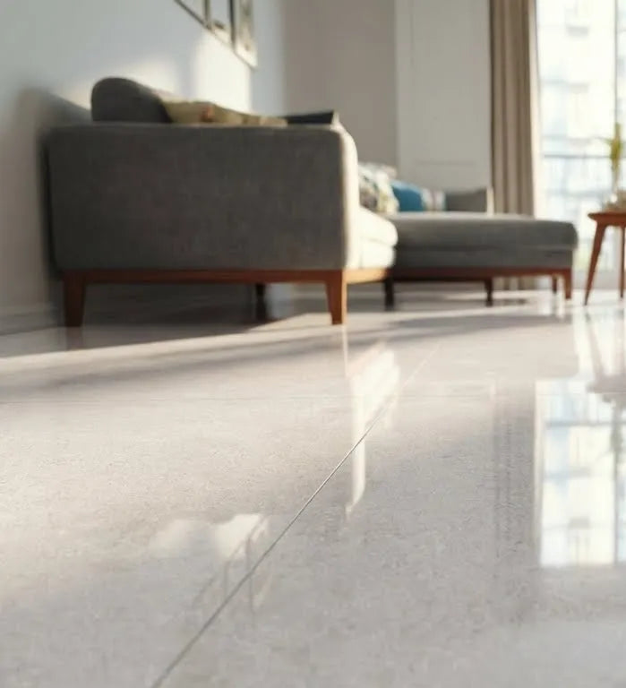 Indian Floor Tiles Vero Serbia White Matt