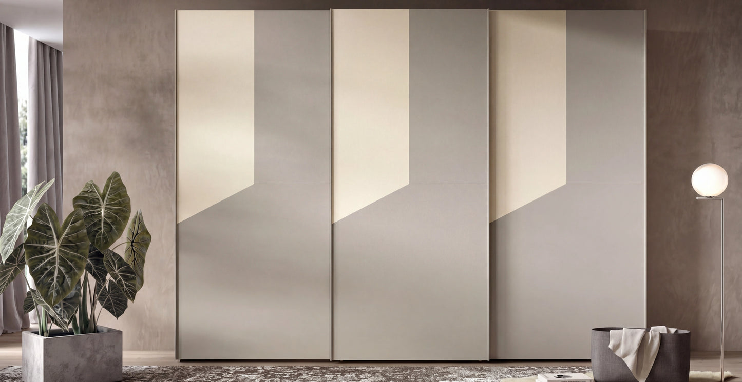 Grecale Wardrobe with Sliding Doors S154