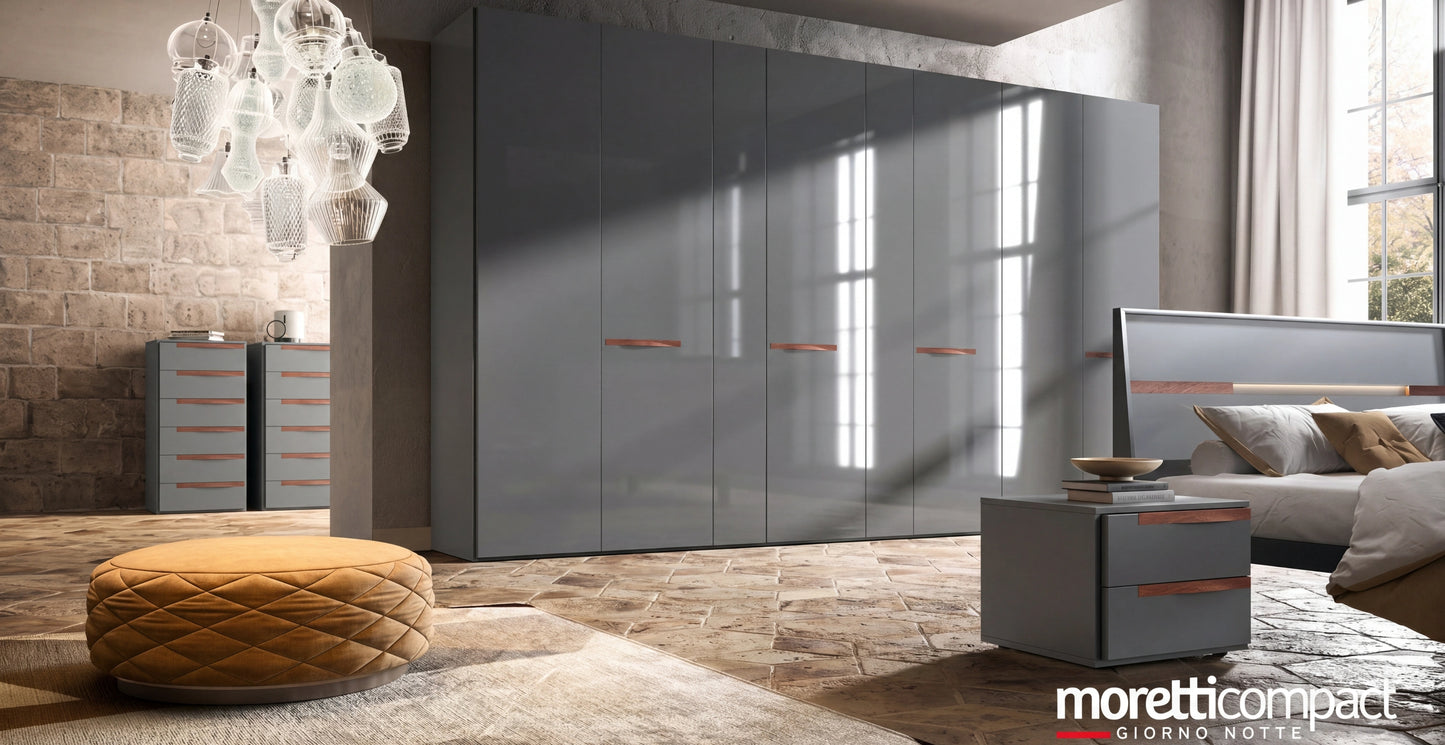 Libeccio Wardrobe with Hinged Doors B355