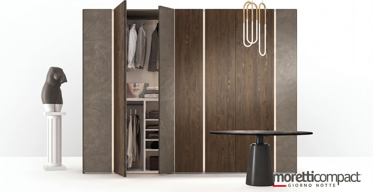 Bora Wardrobe with Hinged Doors B364