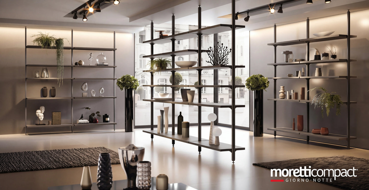 Cabin With Masts Virgo Walk-In Closet with Double-Sided Elements V325