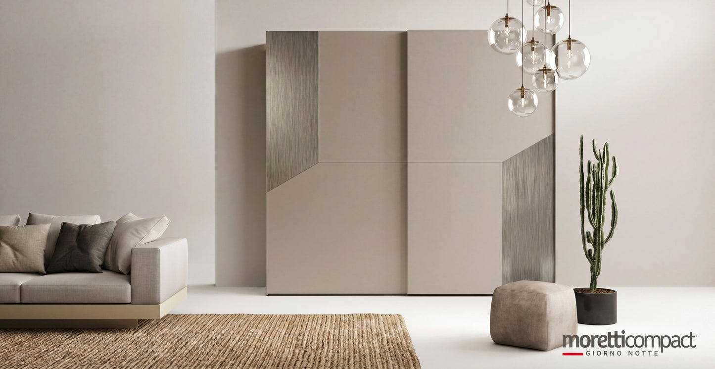 Grecale Wardrobe with Sliding Doors S155