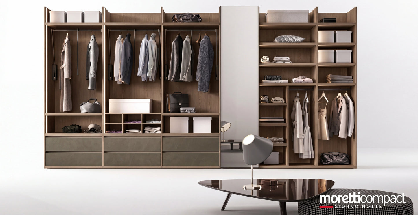 Modular Cabins Taurus Walk-In Wardrobe Linear T523