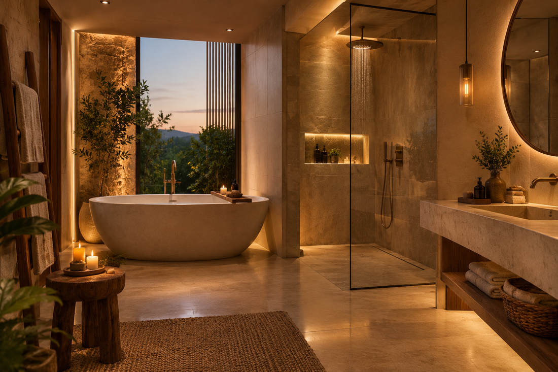 How To Create A Spa Bathroom In Your Home