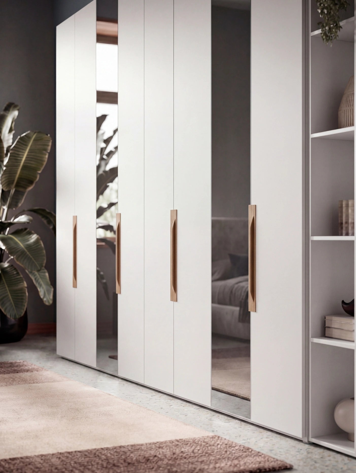 Libeccio Wardrobe with Hinged Doors B358