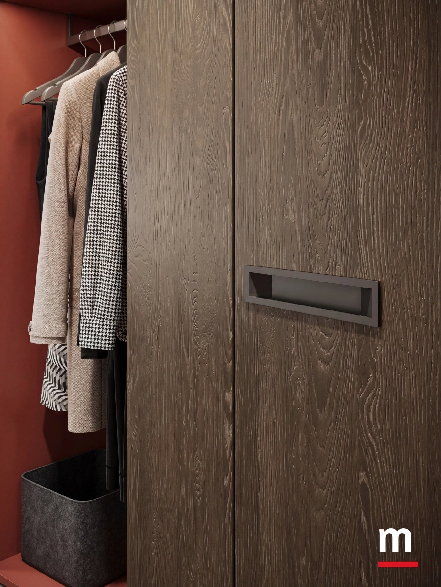 Libeccio Wardrobe with Hinged Doors B359