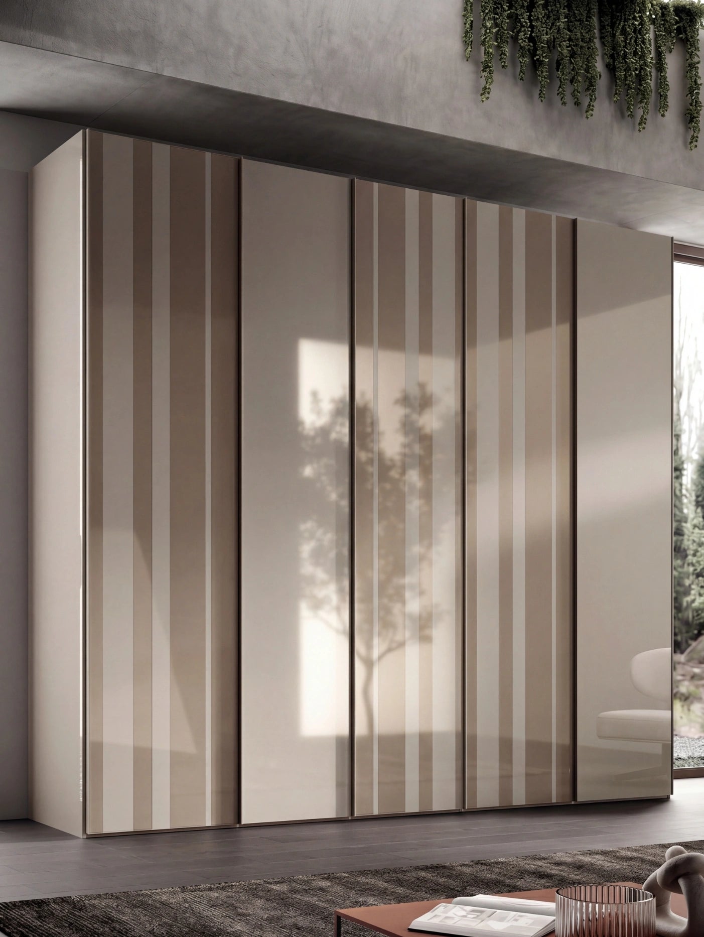 Levante and Levante Wardrobe with Hinged Doors B375