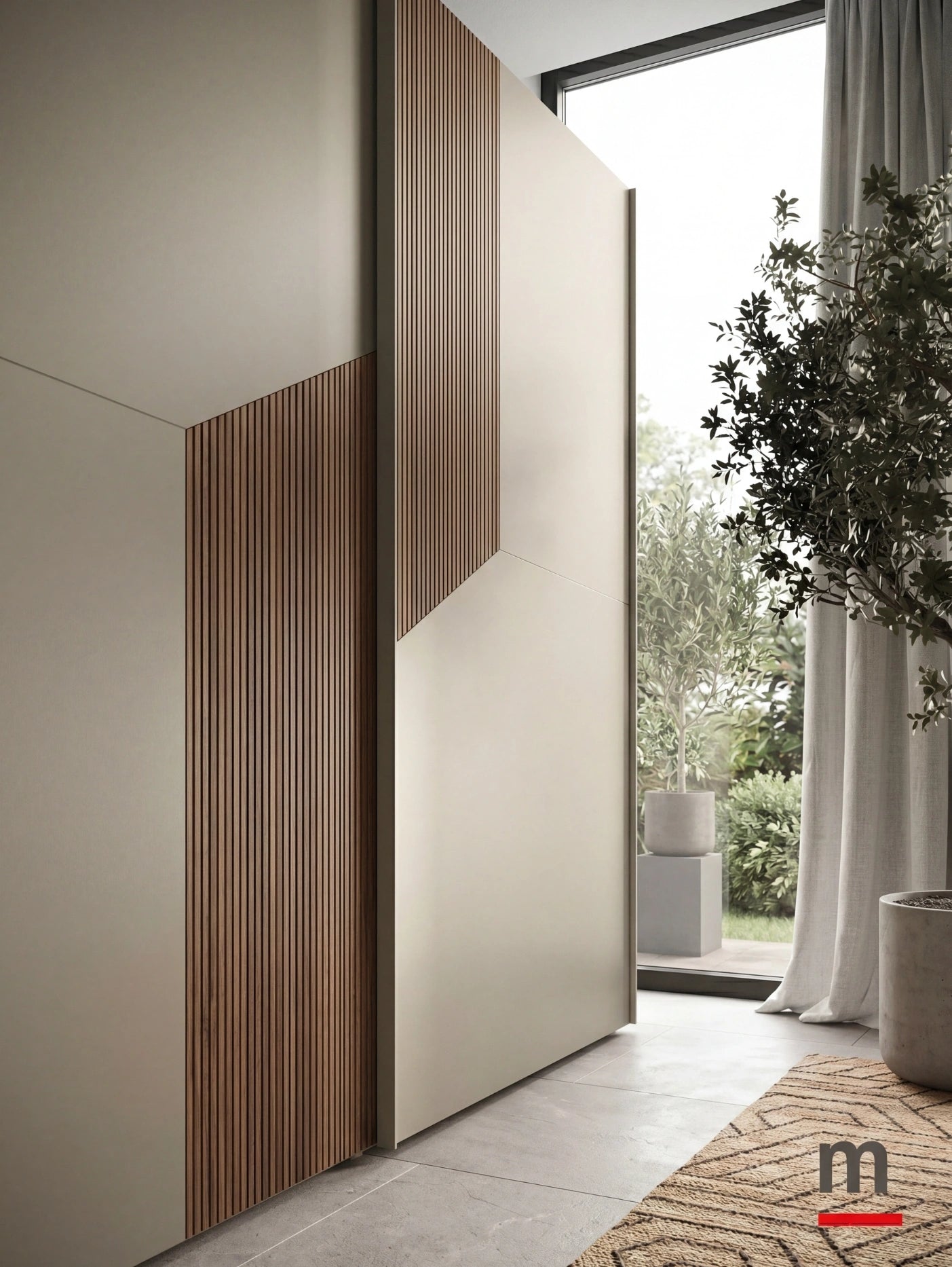 Grecale Wardrobe with Sliding Doors S151