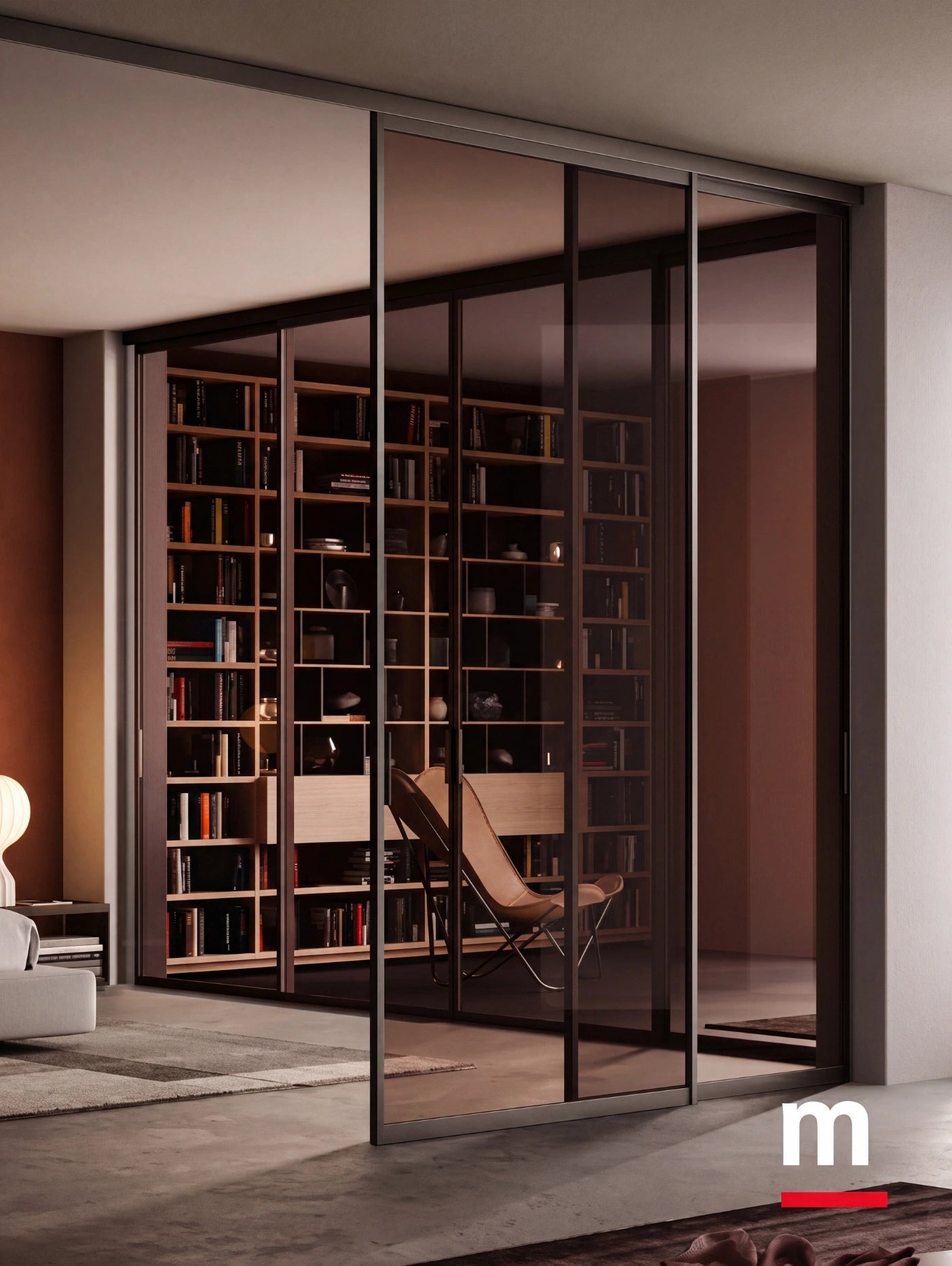 Portals Sliding Glass Portal With Ceiling Tracks P622